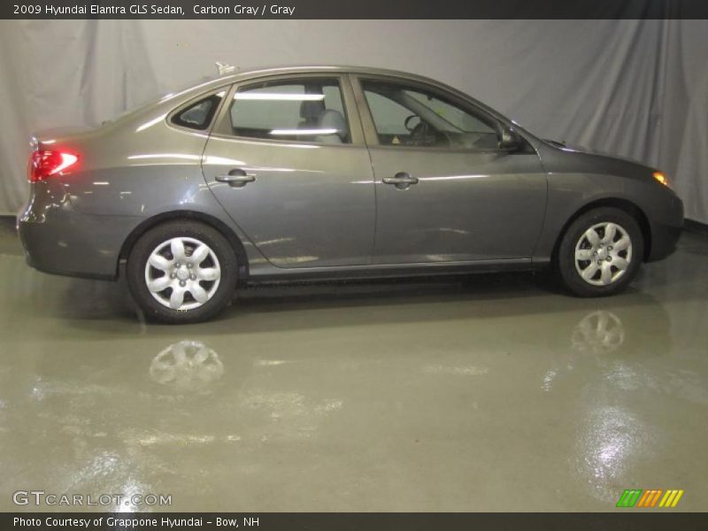 Carbon Gray / Gray 2009 Hyundai Elantra GLS Sedan