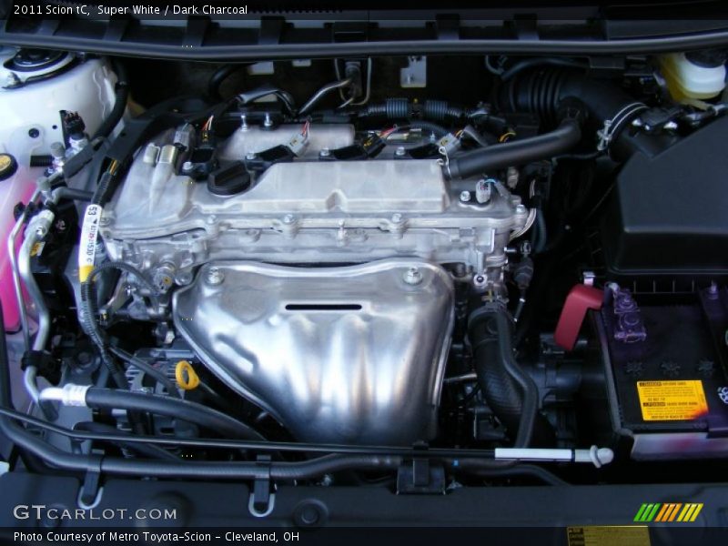  2011 tC  Engine - 2.5 Liter DOHC 16-Valve Dual VVT-i 4 Cylinder