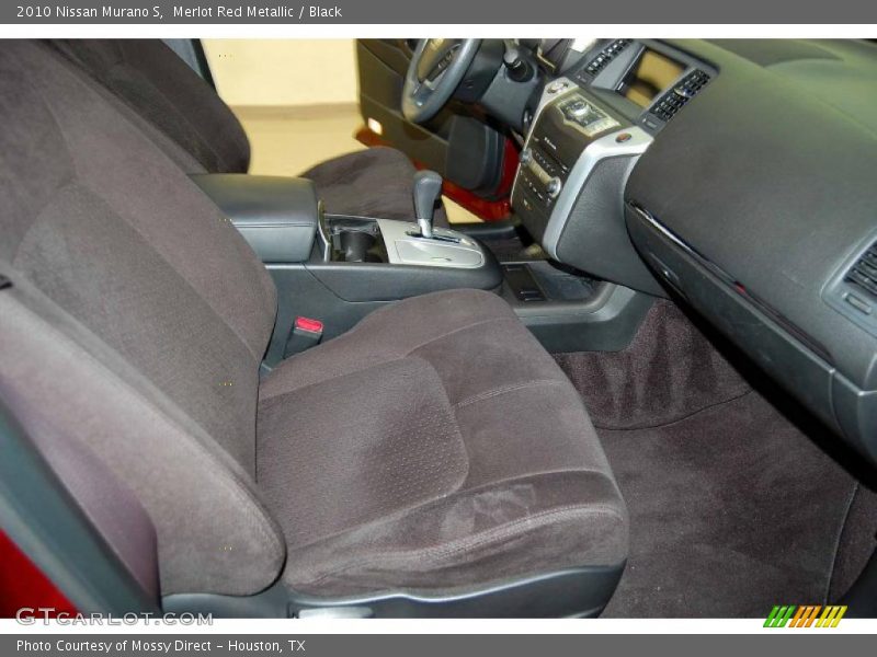 Merlot Red Metallic / Black 2010 Nissan Murano S