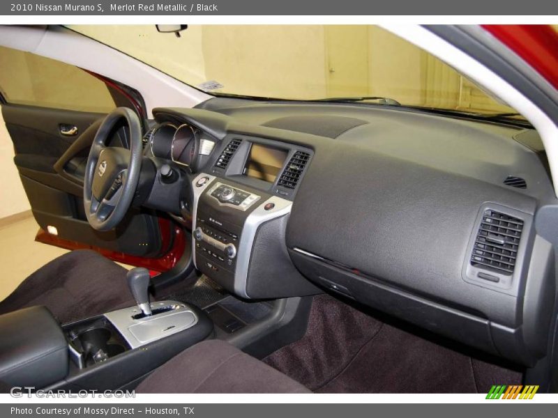 Merlot Red Metallic / Black 2010 Nissan Murano S