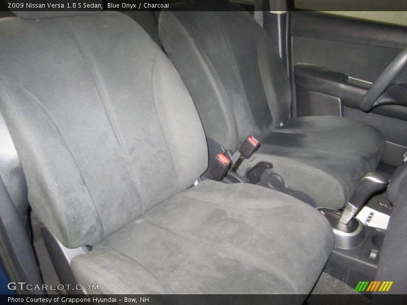 Blue Onyx / Charcoal 2009 Nissan Versa 1.8 S Sedan