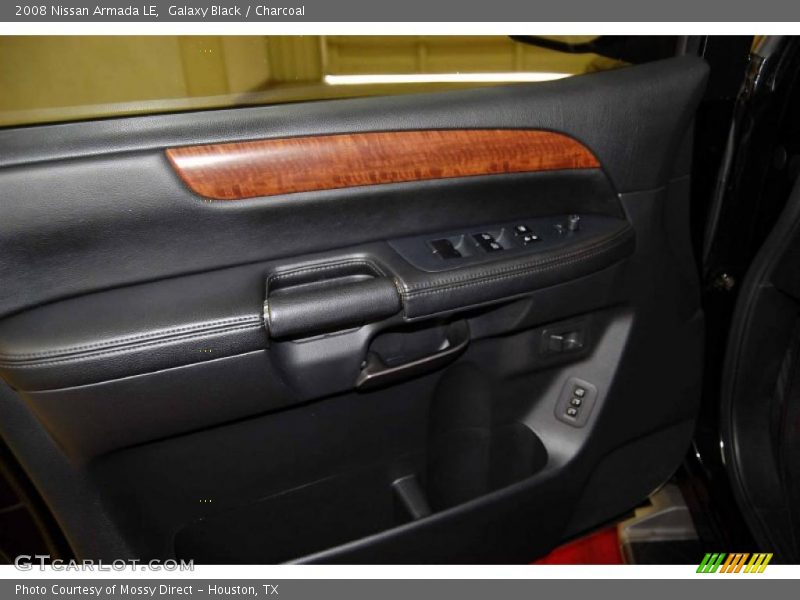 Galaxy Black / Charcoal 2008 Nissan Armada LE