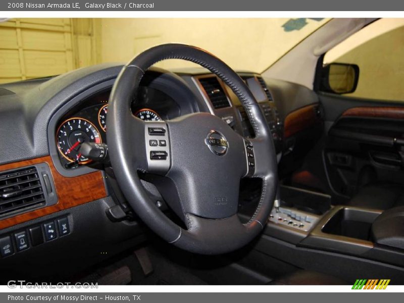 Galaxy Black / Charcoal 2008 Nissan Armada LE