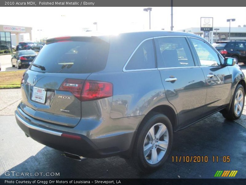 Polished Metal Metallic / Ebony 2010 Acura MDX