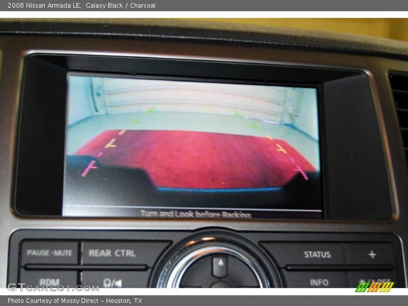 Galaxy Black / Charcoal 2008 Nissan Armada LE