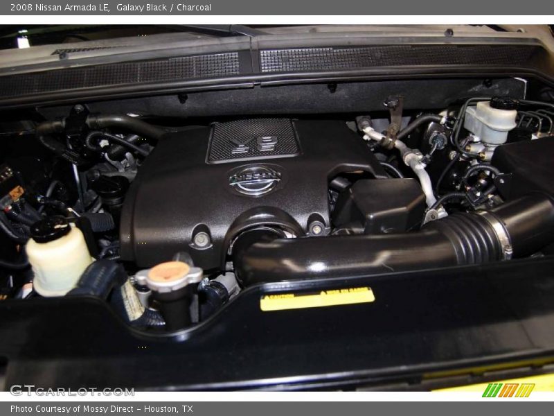 Galaxy Black / Charcoal 2008 Nissan Armada LE