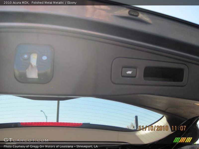 Polished Metal Metallic / Ebony 2010 Acura MDX