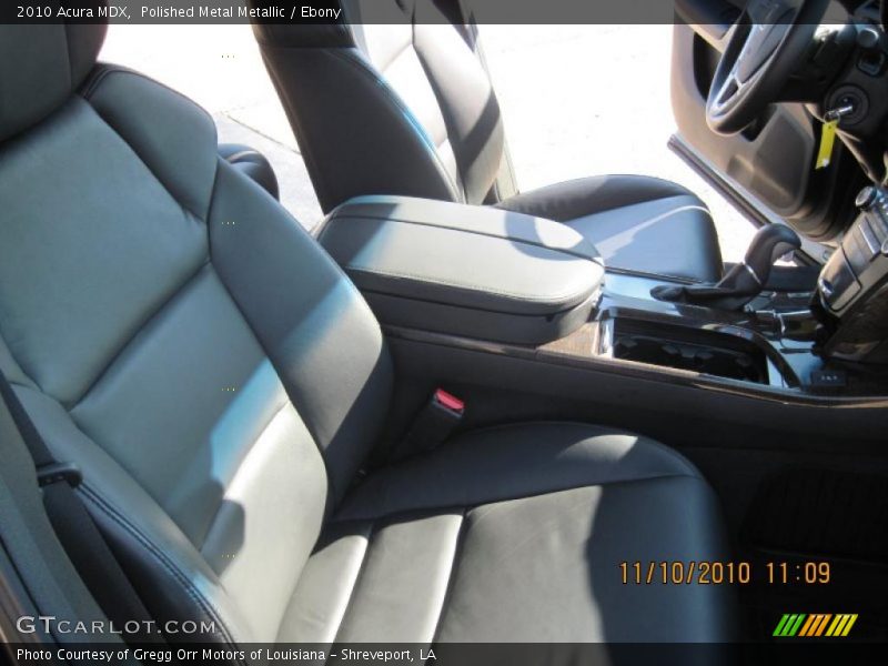 Polished Metal Metallic / Ebony 2010 Acura MDX