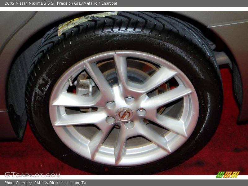 Precision Gray Metallic / Charcoal 2009 Nissan Maxima 3.5 S