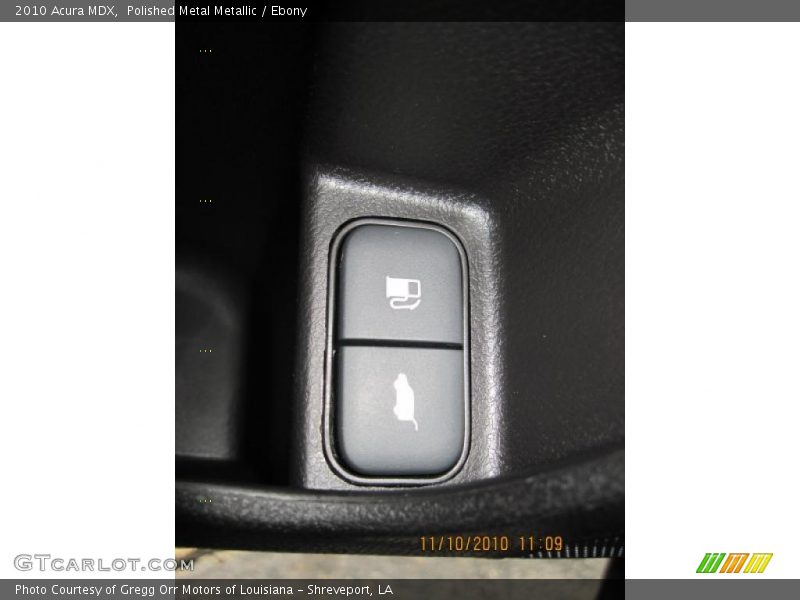 Polished Metal Metallic / Ebony 2010 Acura MDX