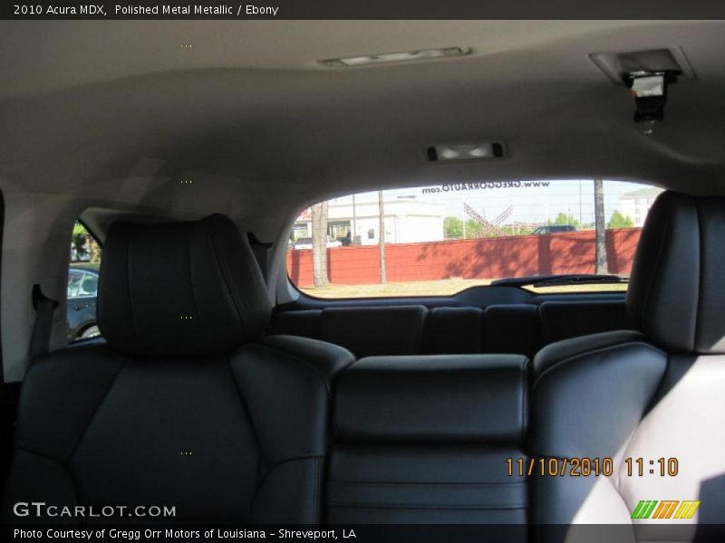 Polished Metal Metallic / Ebony 2010 Acura MDX