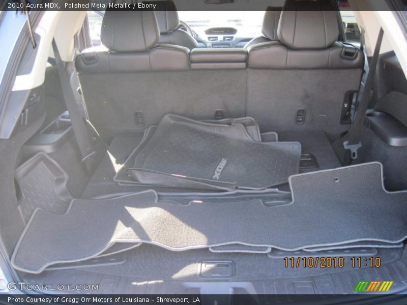 Polished Metal Metallic / Ebony 2010 Acura MDX