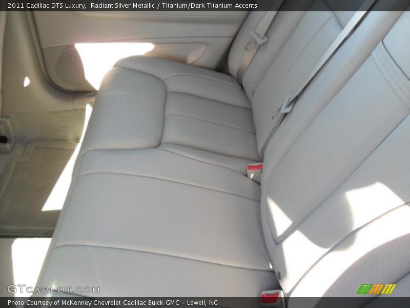 Radiant Silver Metallic / Titanium/Dark Titanium Accents 2011 Cadillac DTS Luxury