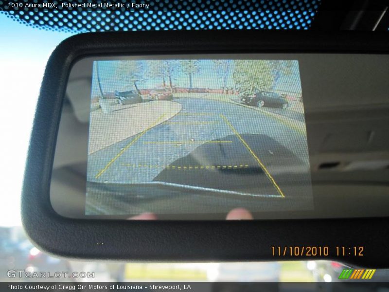 Polished Metal Metallic / Ebony 2010 Acura MDX