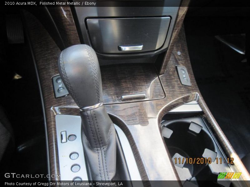 Polished Metal Metallic / Ebony 2010 Acura MDX