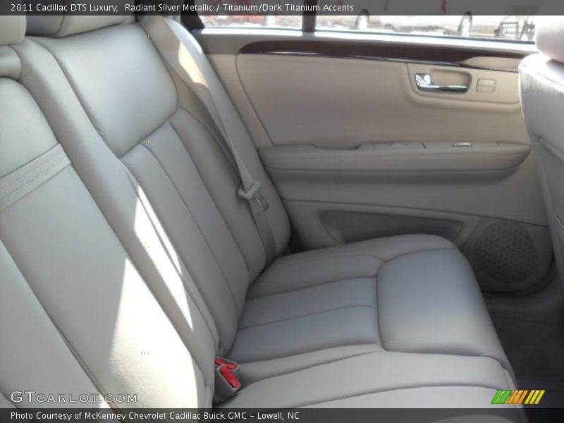 Radiant Silver Metallic / Titanium/Dark Titanium Accents 2011 Cadillac DTS Luxury