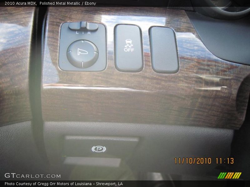 Polished Metal Metallic / Ebony 2010 Acura MDX