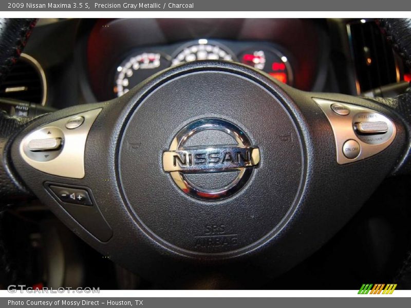 Precision Gray Metallic / Charcoal 2009 Nissan Maxima 3.5 S