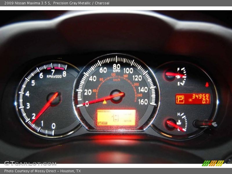 Precision Gray Metallic / Charcoal 2009 Nissan Maxima 3.5 S