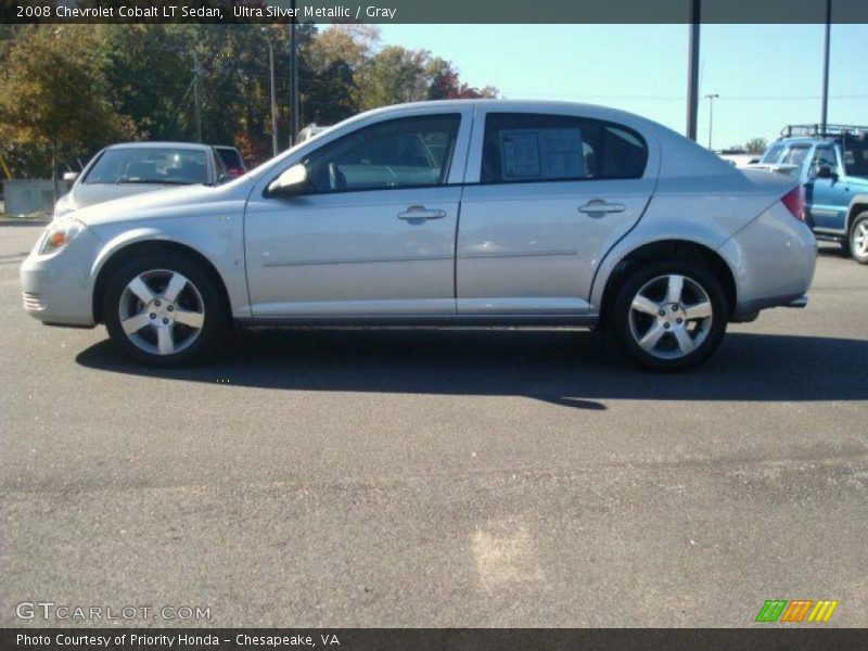 Ultra Silver Metallic / Gray 2008 Chevrolet Cobalt LT Sedan