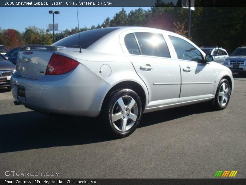 Ultra Silver Metallic / Gray 2008 Chevrolet Cobalt LT Sedan