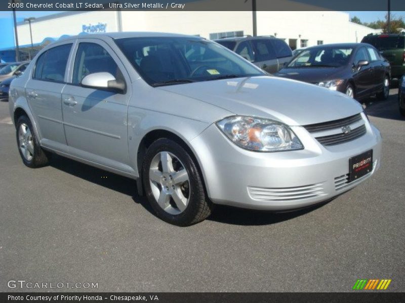 Ultra Silver Metallic / Gray 2008 Chevrolet Cobalt LT Sedan