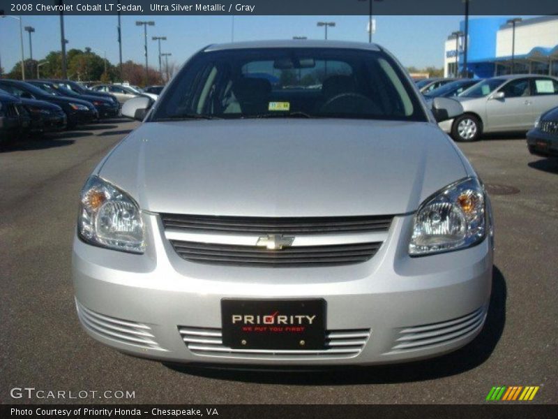 Ultra Silver Metallic / Gray 2008 Chevrolet Cobalt LT Sedan