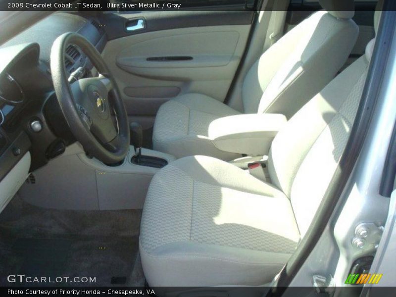 Ultra Silver Metallic / Gray 2008 Chevrolet Cobalt LT Sedan