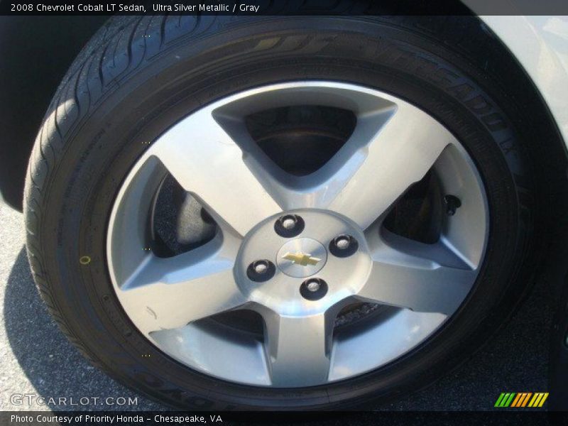 Ultra Silver Metallic / Gray 2008 Chevrolet Cobalt LT Sedan