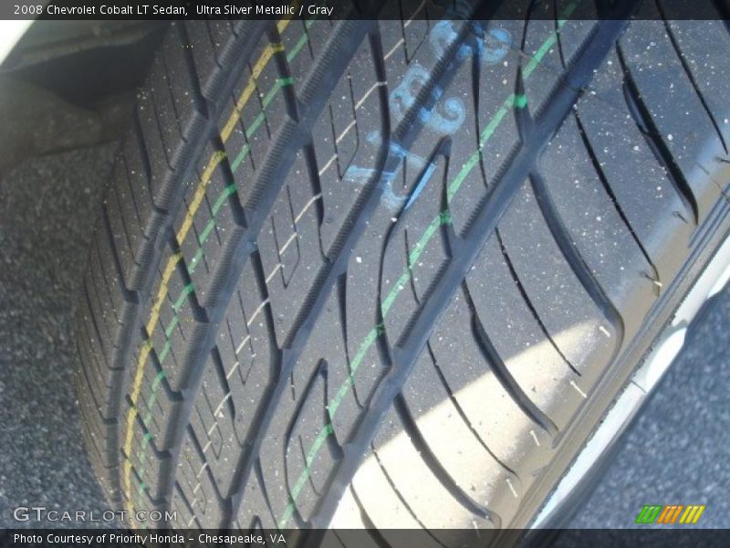 Ultra Silver Metallic / Gray 2008 Chevrolet Cobalt LT Sedan
