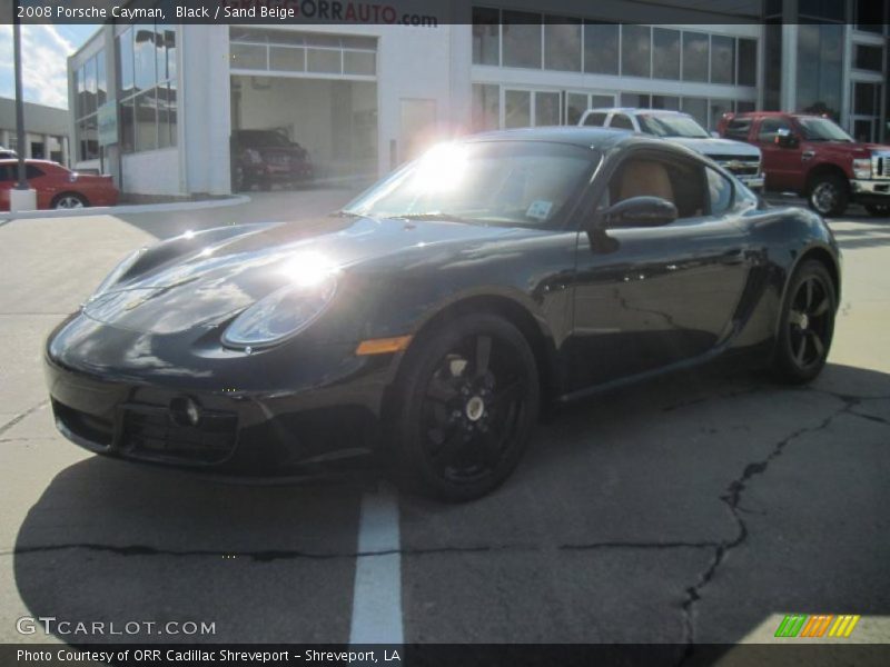 Black / Sand Beige 2008 Porsche Cayman