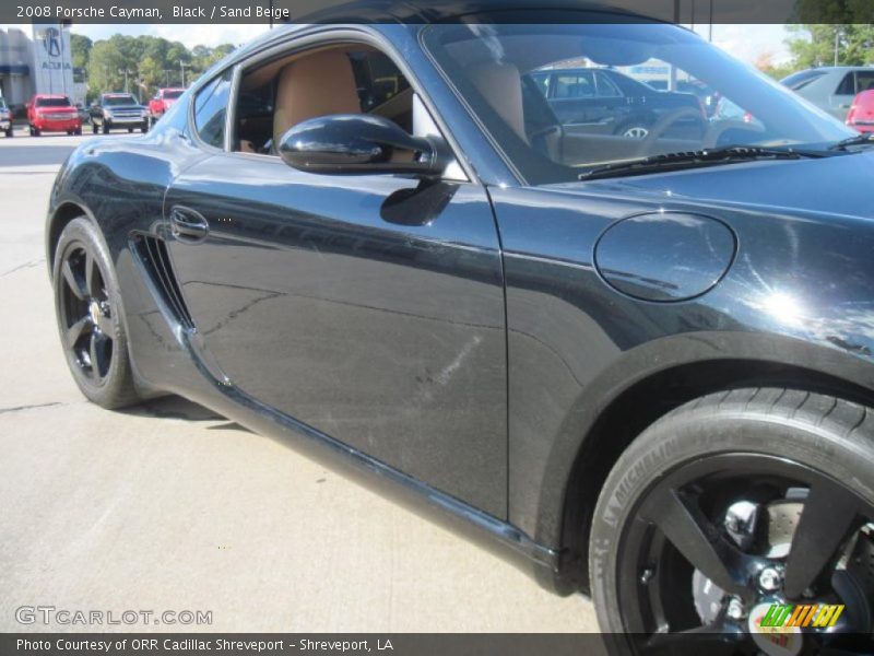 Black / Sand Beige 2008 Porsche Cayman