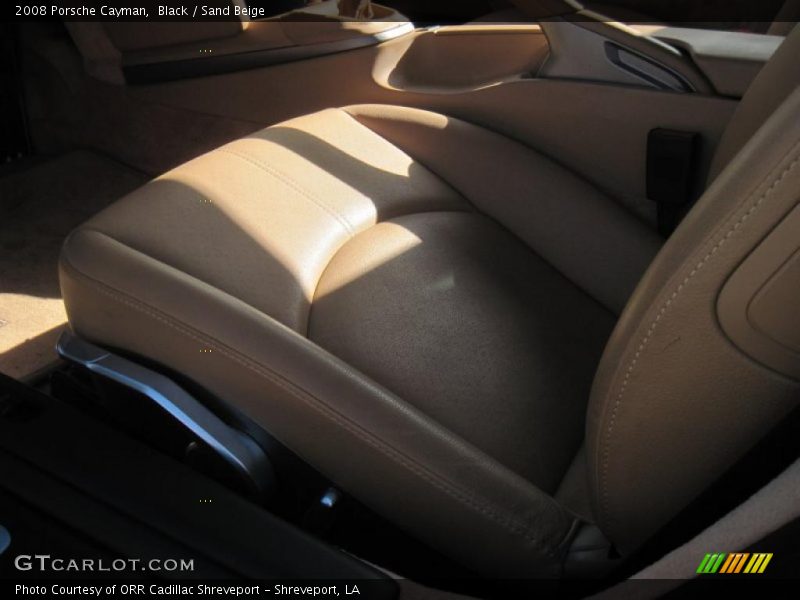 Black / Sand Beige 2008 Porsche Cayman
