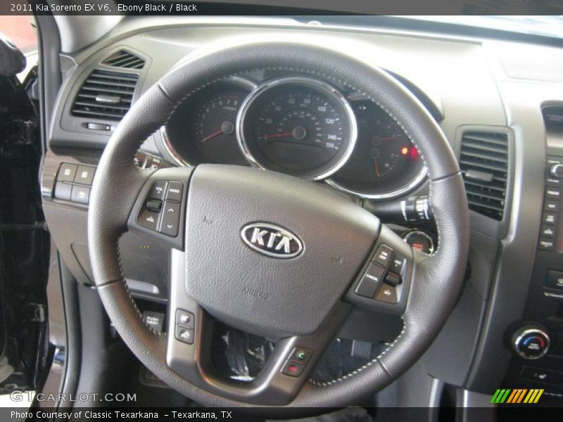 Ebony Black / Black 2011 Kia Sorento EX V6