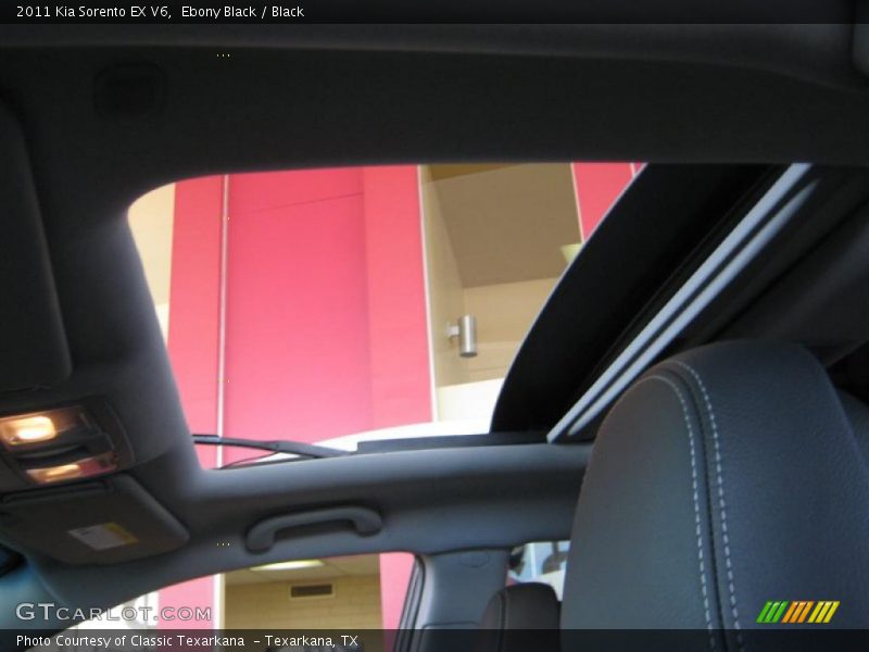 Ebony Black / Black 2011 Kia Sorento EX V6