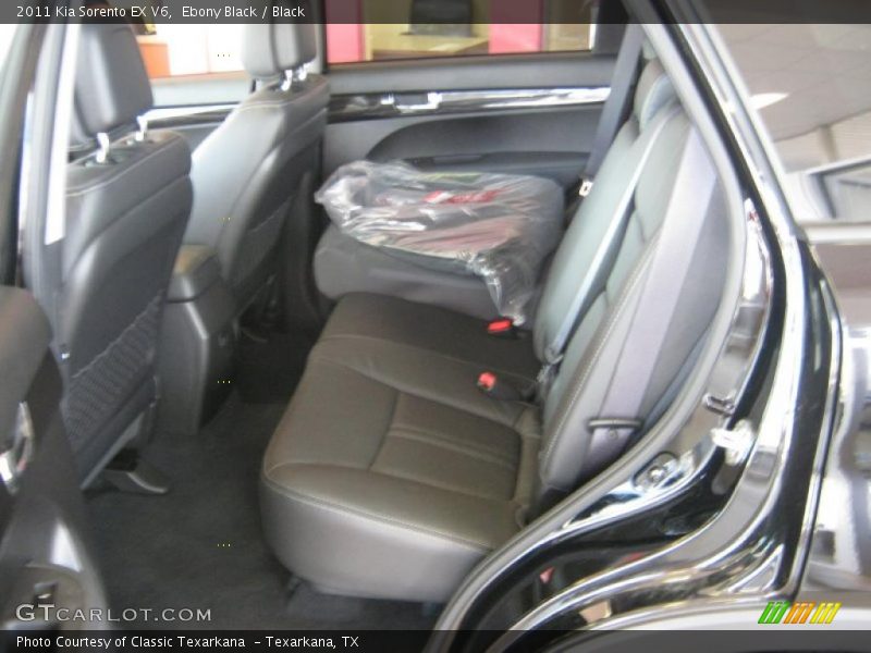 Ebony Black / Black 2011 Kia Sorento EX V6