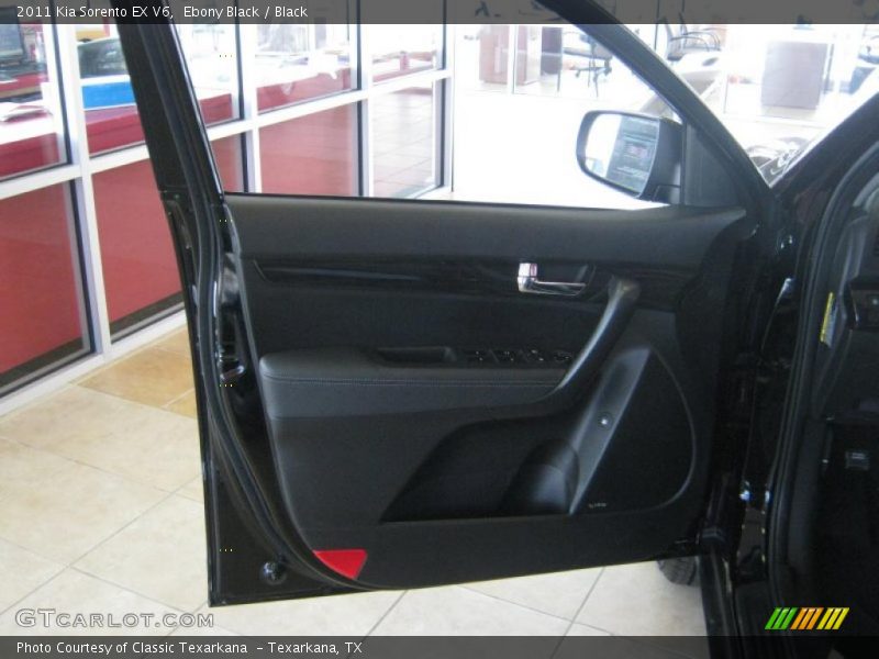 Ebony Black / Black 2011 Kia Sorento EX V6
