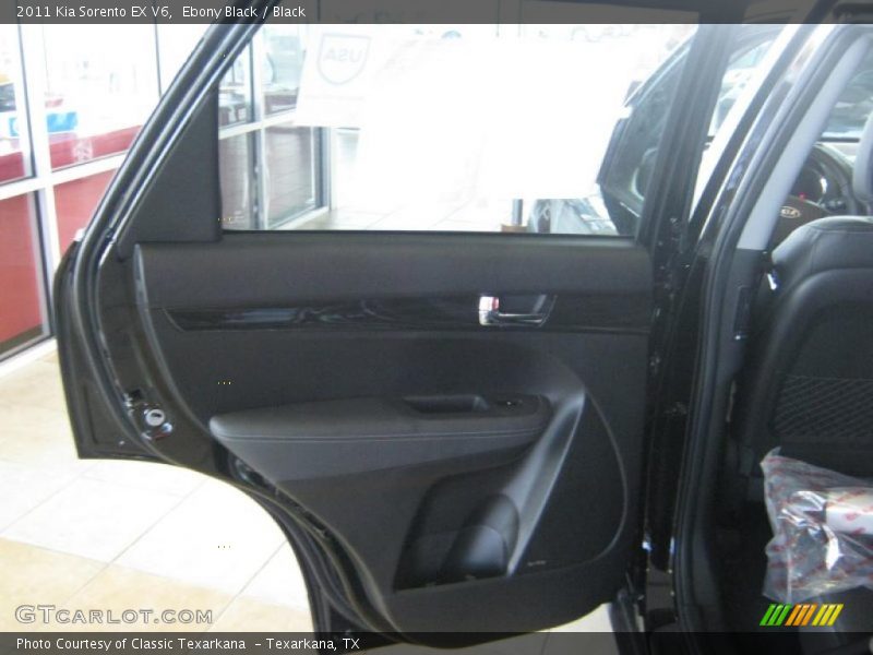 Ebony Black / Black 2011 Kia Sorento EX V6