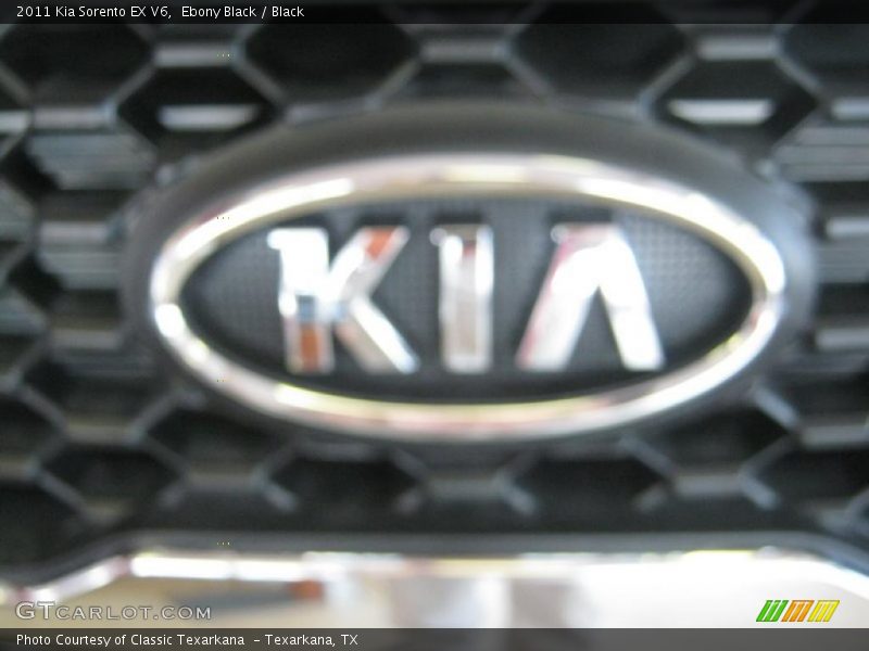 Ebony Black / Black 2011 Kia Sorento EX V6