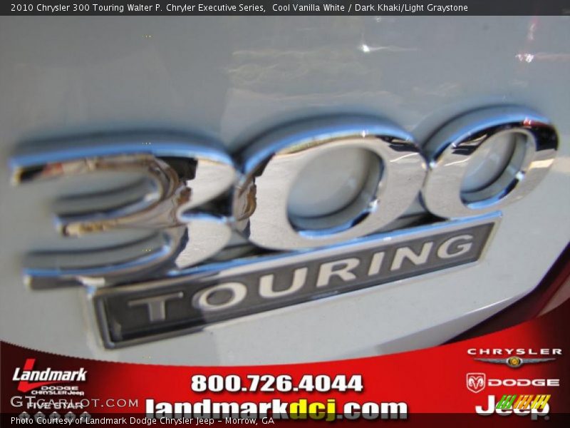 Cool Vanilla White / Dark Khaki/Light Graystone 2010 Chrysler 300 Touring Walter P. Chryler Executive Series