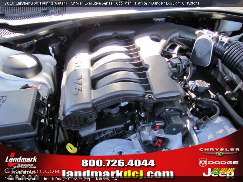 Cool Vanilla White / Dark Khaki/Light Graystone 2010 Chrysler 300 Touring Walter P. Chryler Executive Series