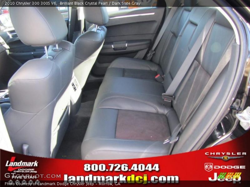 Brilliant Black Crystal Pearl / Dark Slate Gray 2010 Chrysler 300 300S V6