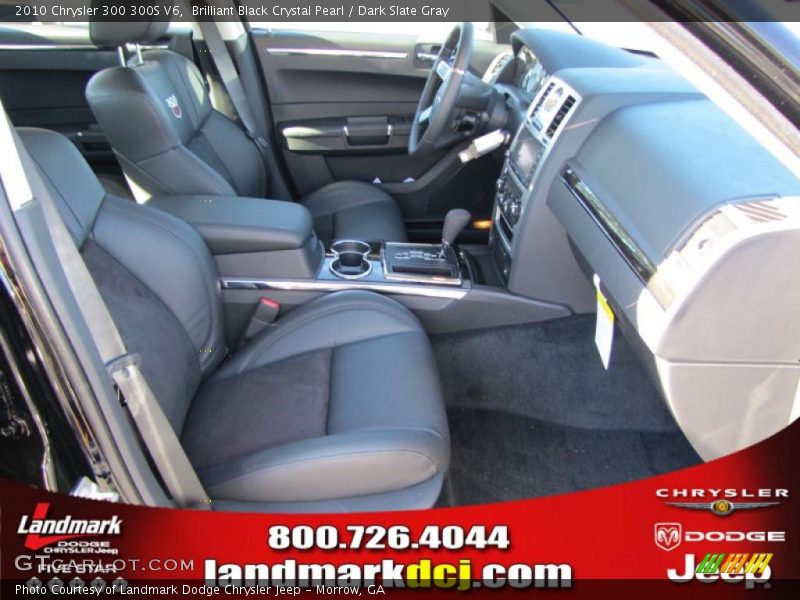 Brilliant Black Crystal Pearl / Dark Slate Gray 2010 Chrysler 300 300S V6
