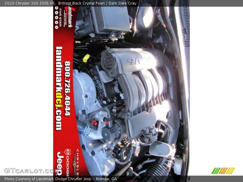Brilliant Black Crystal Pearl / Dark Slate Gray 2010 Chrysler 300 300S V6