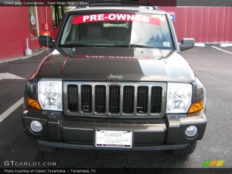 Dark Khaki Pearl / Khaki 2006 Jeep Commander