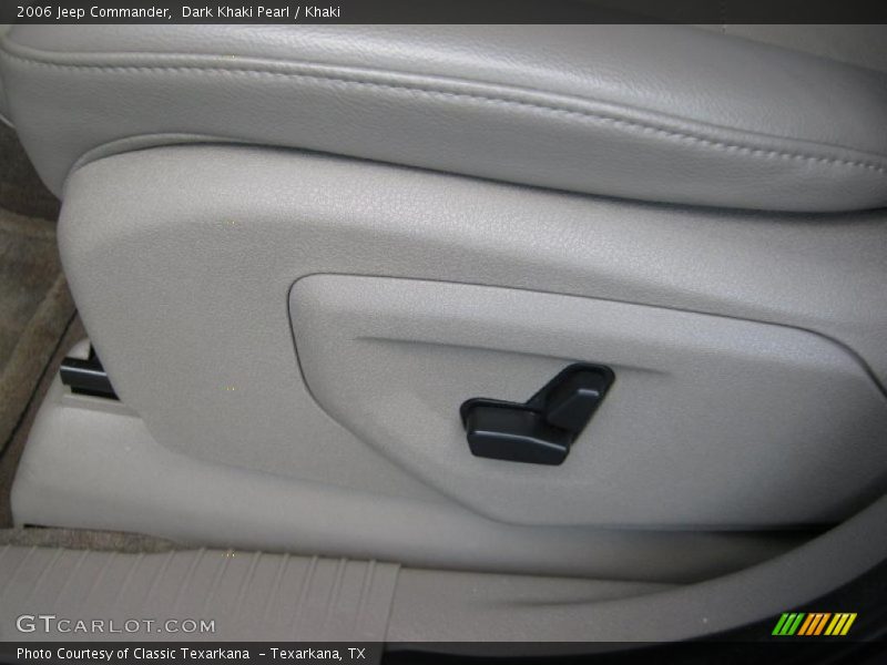 Dark Khaki Pearl / Khaki 2006 Jeep Commander