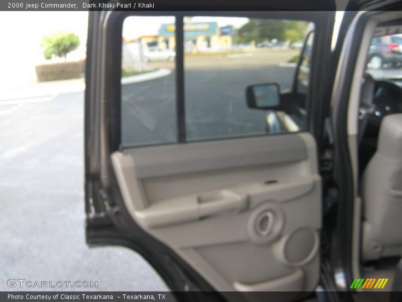 Dark Khaki Pearl / Khaki 2006 Jeep Commander