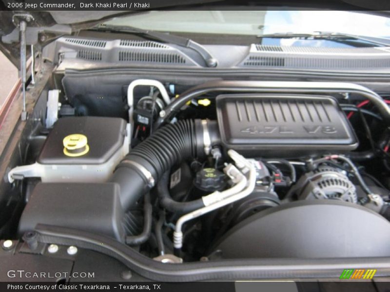  2006 Commander  Engine - 4.7 Liter SOHC 16-Valve V8