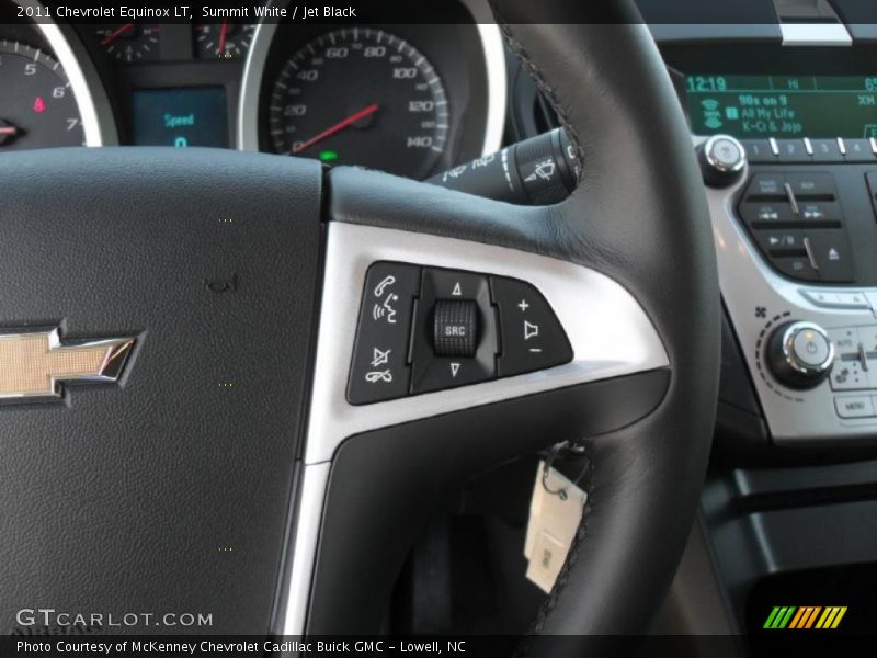 Summit White / Jet Black 2011 Chevrolet Equinox LT