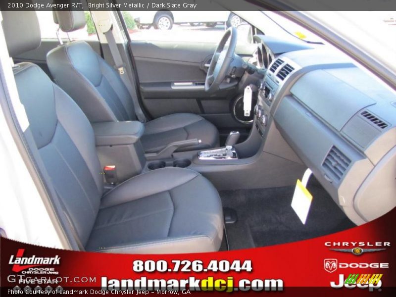 Bright Silver Metallic / Dark Slate Gray 2010 Dodge Avenger R/T